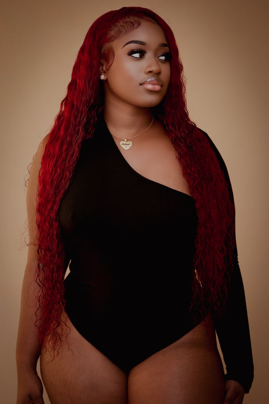 Burgundy Lace Wig